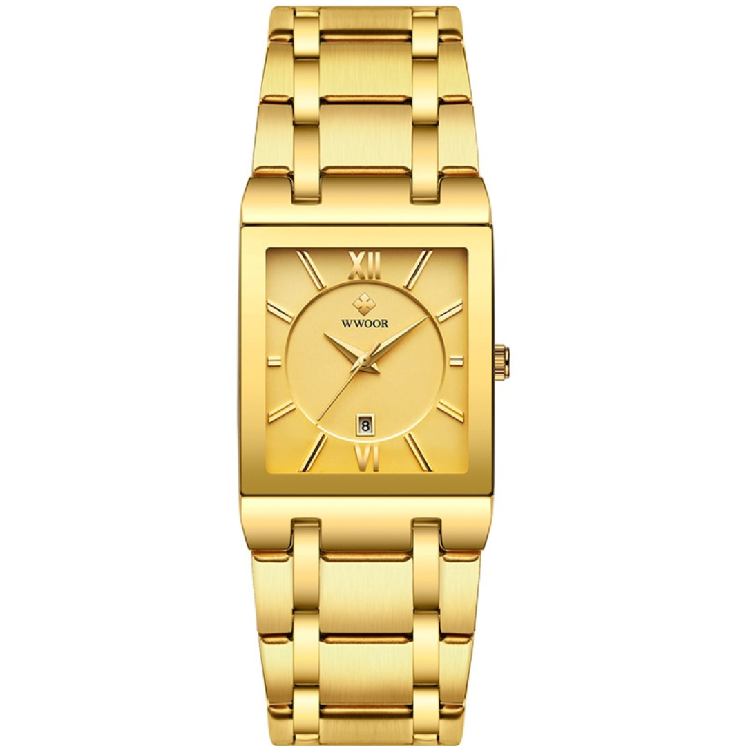 Relógio Wwoor de Aço Inoxidável