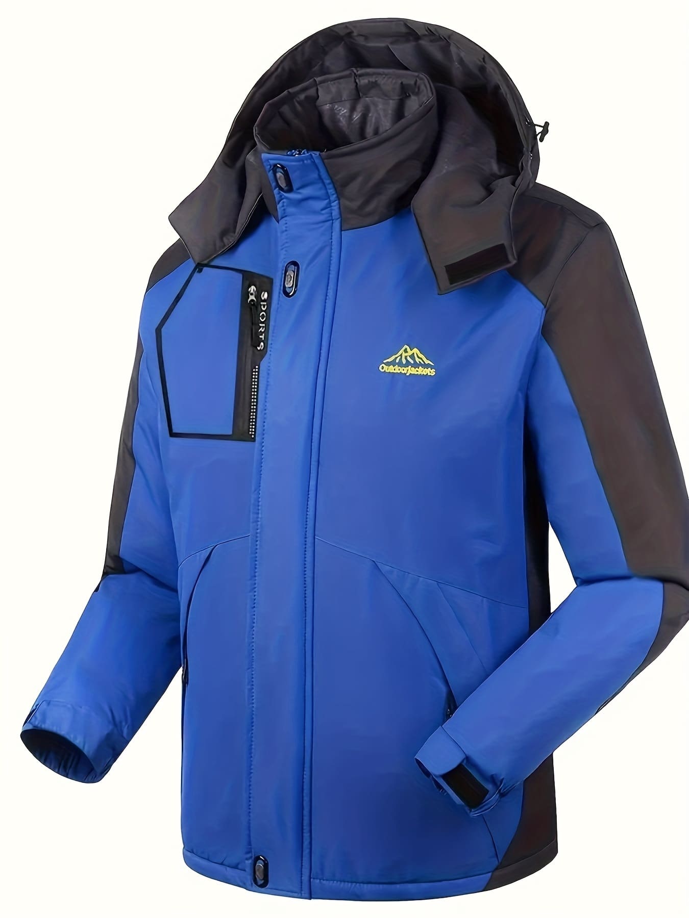 Jaqueta Corta Vento Masculino Azul Sports