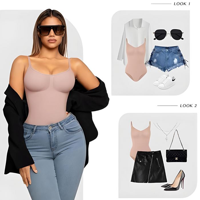 Body Modelador Rafaelle + Brinde