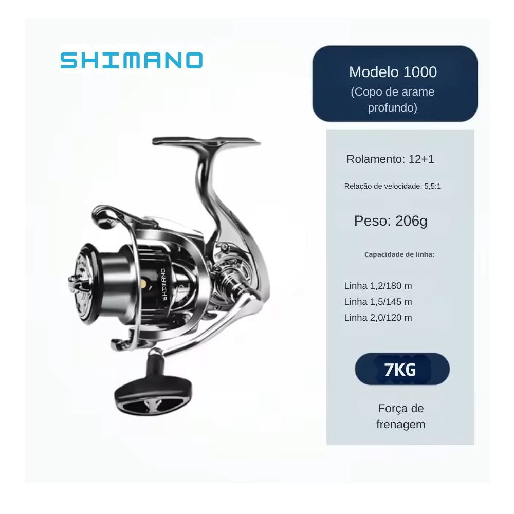 Carretilha Shimano Stella SW Roda Giratória em Metal + Brinde: Boné Shimano