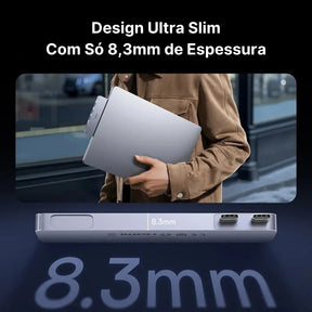 Adaptador USB-C Baseus 9 em 1 com HDMI 4K, Thunderbolt 3 e 3x USB 3.0