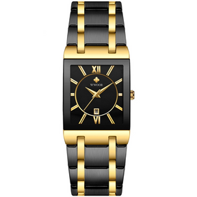 Relógio Wwoor de Aço Inoxidável