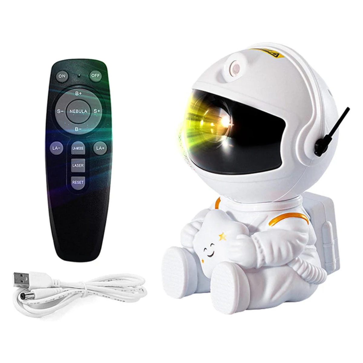 Projetor Astronauta de Galáxia Led