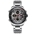 Relógio Casual Masculino dual time