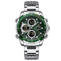 Relógio Casual Masculino dual time