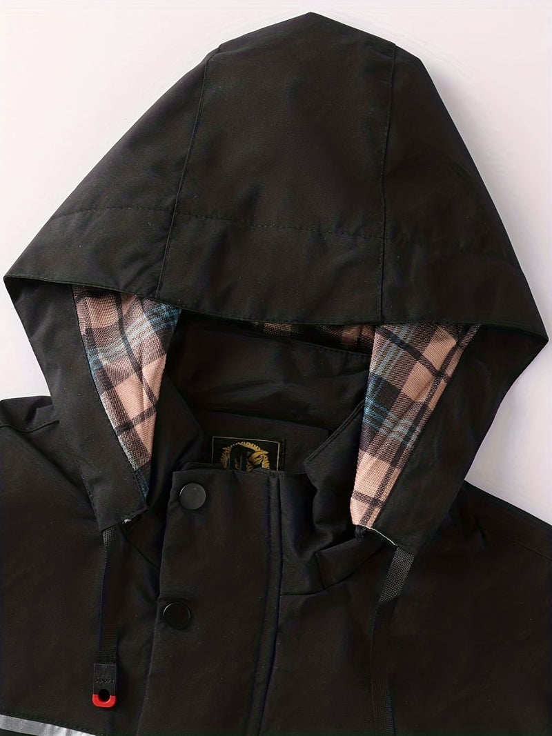 Jaqueta Corta Vento Masculino Black