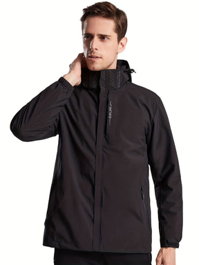 Jaqueta Corta Vento Masculino Preto Hawk