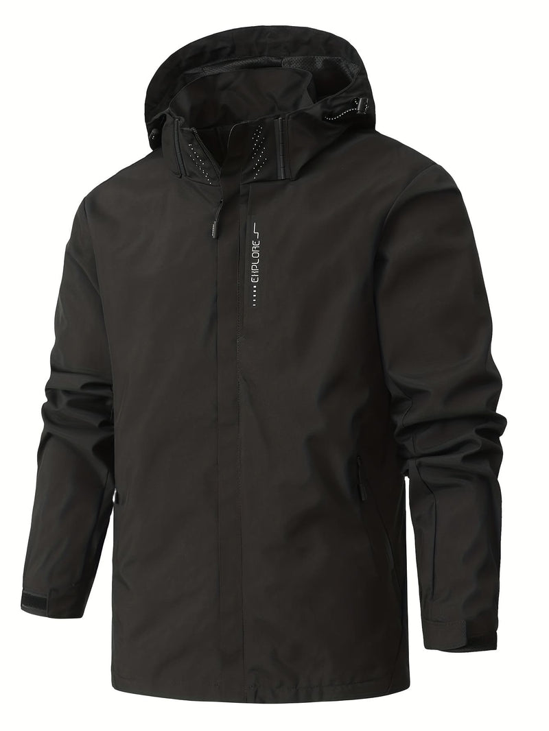 Jaqueta Corta Vento Masculino Preto Hawk