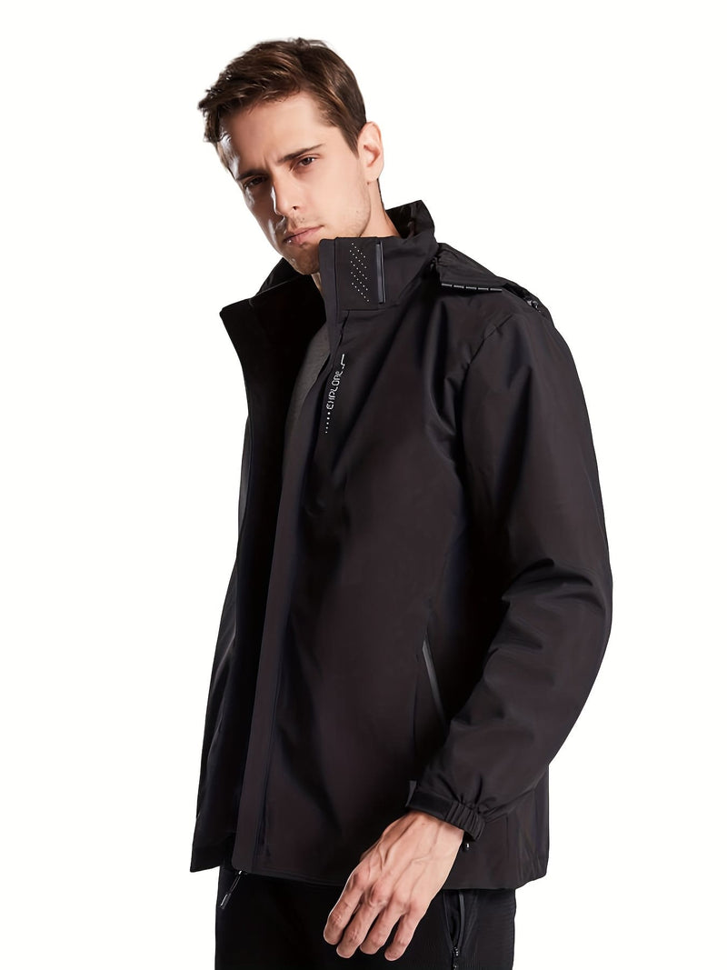 Jaqueta Corta Vento Masculino Preto Hawk