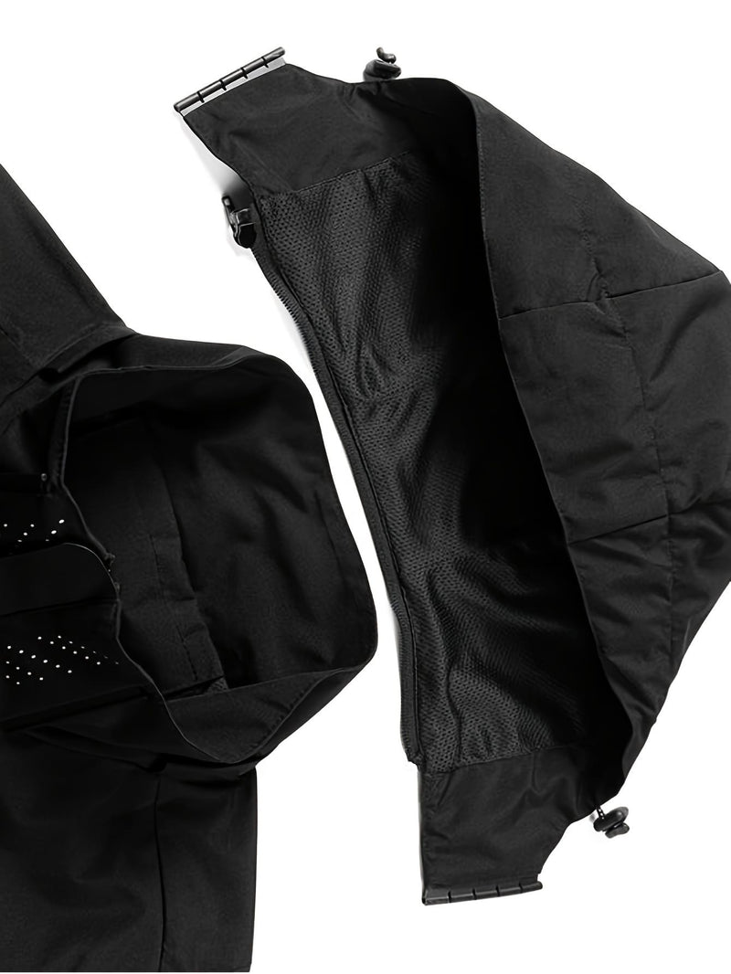 Jaqueta Corta Vento Masculino Preto Hawk