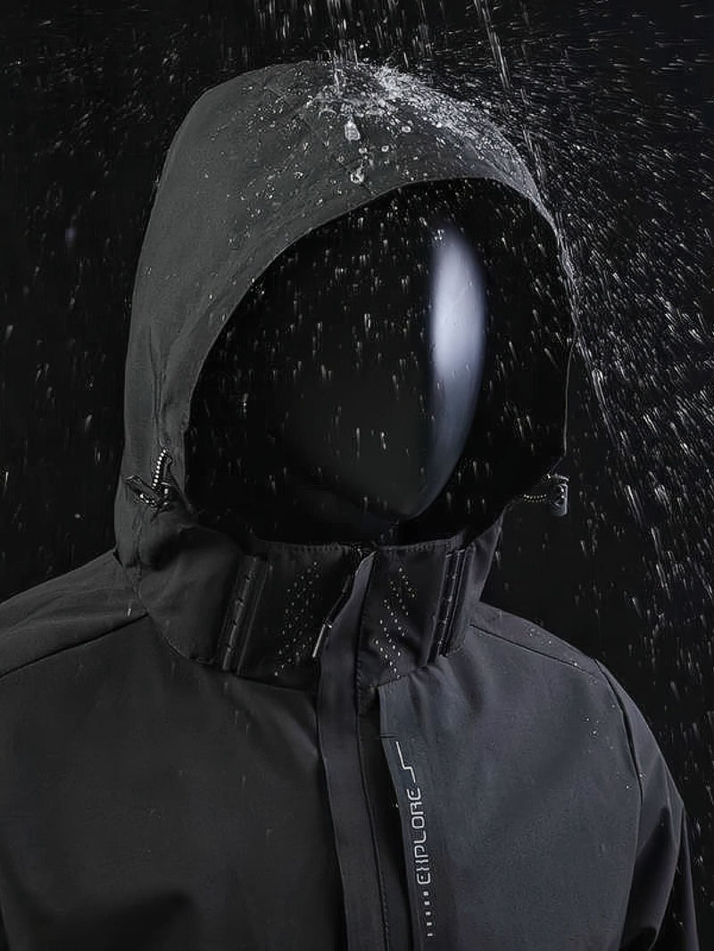 Jaqueta Corta Vento Masculino Preto Hawk