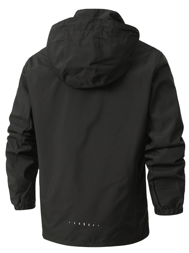 Jaqueta Corta Vento Masculino Preto Hawk