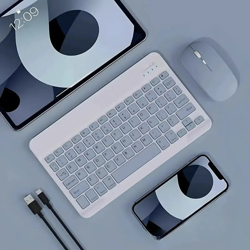 Kit Teclado E Mouse Wireless BlueConnect 5.2 – Conectividade E Precisão