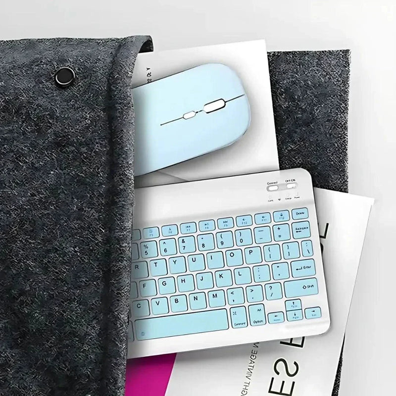 Kit Teclado E Mouse Wireless BlueConnect 5.2 – Conectividade E Precisão