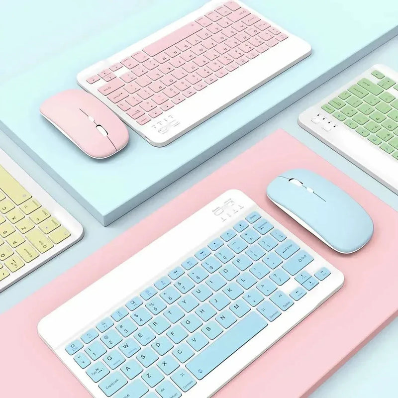 Kit Teclado E Mouse Wireless BlueConnect 5.2 – Conectividade E Precisão
