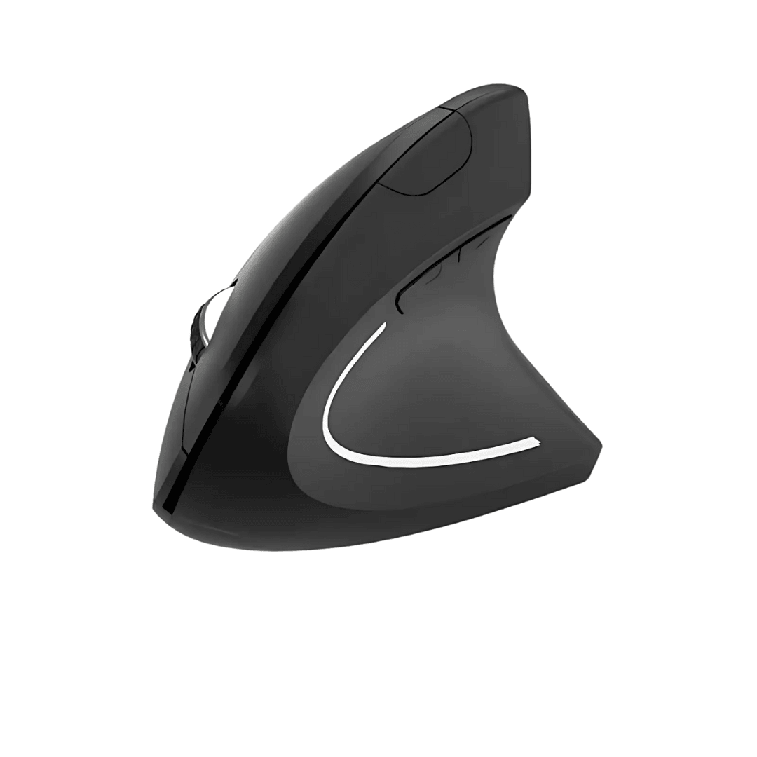 Mouse Ergonômico Sem Fio ErgoWave Pro Com Conexão 2.4GHz e Bluetooth