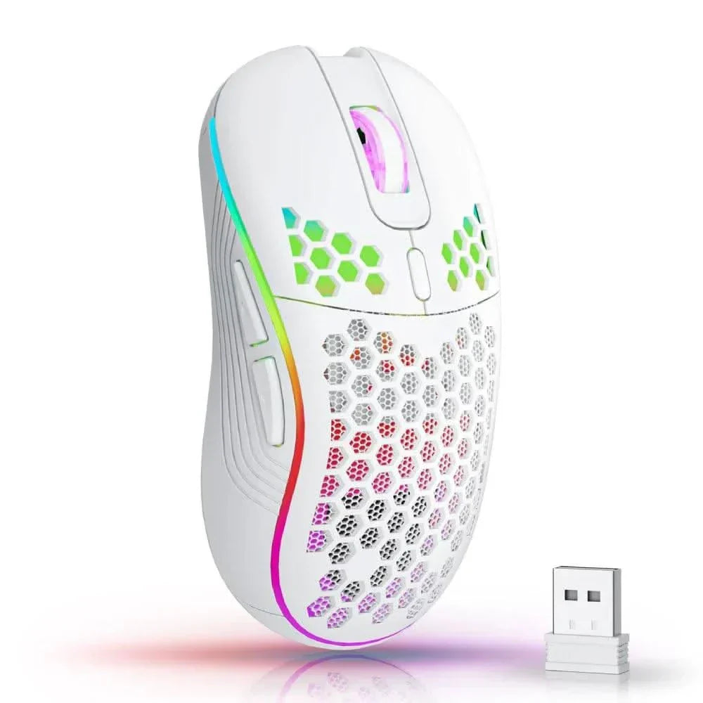 Mouse com Iluminação RGB e Alta Performance Gamer - GlowMotion