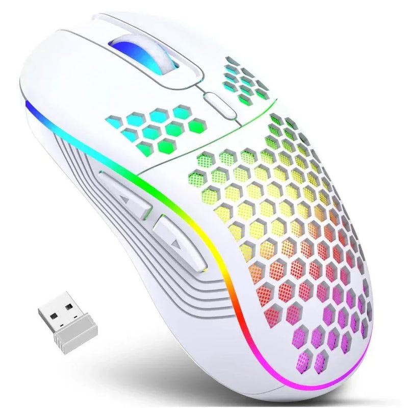 Mouse com Iluminação RGB e Alta Performance Gamer - GlowMotion