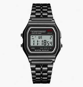 Relógio Digital Unissex Retrô – Estilo Clássico com Funções Modernas