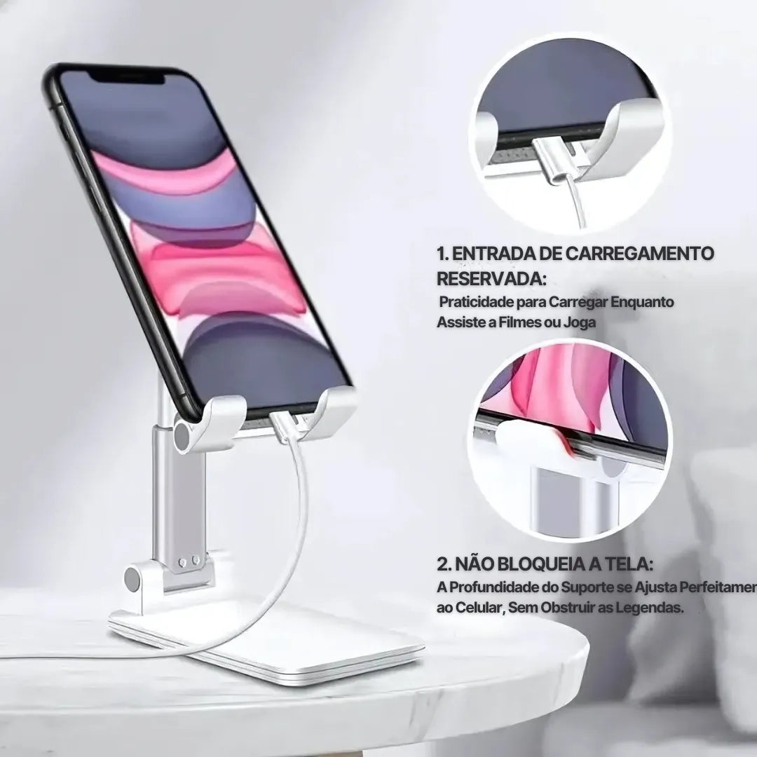 Suporte de Celular e Tablet Ajustável FlexiStand Universal