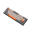 Teclado Wireless Compacto K68 DualMode Com Bluetooth e Hot-Swappable