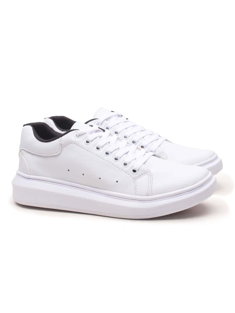 Tênis Branco Masculino Modelo Basic