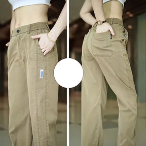 Calça Feminina Aurora em Malha de Seda Gelo e Poliéster (Sua Nova Peça Favorita!)