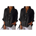 Camisa Cassandra em Linho de Algodão [Compre 1 Leve2]