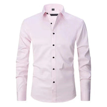 Camisa Social Masculina Elástica Slim Fit