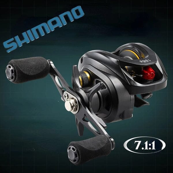 Carretilha Shimano 7.1:1 para Água Doce e Salgada + Luva de Pesca [Brinde]