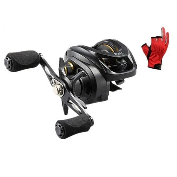 Carretilha Shimano 7.1:1 para Água Doce e Salgada com Luva de Brinde