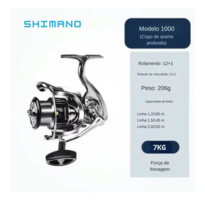 Carretilha Shimano Stella SW Roda Giratória em Metal + Brinde: Boné Shimano