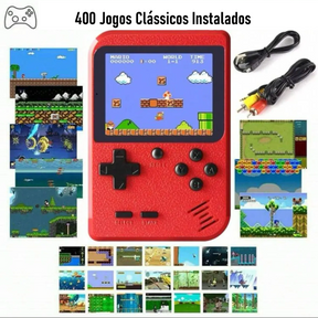 Videogame Retrô Portátil para Crianças – Diversão com Jogos Clássicos em Qualquer Lugar