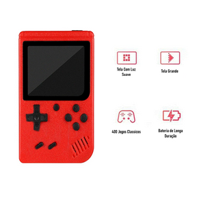 Videogame Retrô Portátil para Crianças – Diversão com Jogos Clássicos em Qualquer Lugar