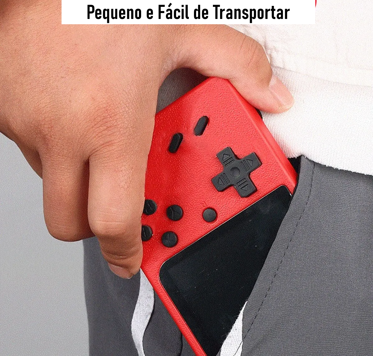 Videogame Retrô Portátil para Crianças – Diversão com Jogos Clássicos em Qualquer Lugar