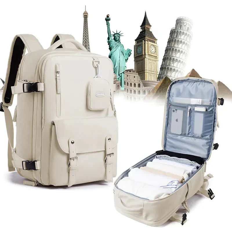 Mochila de Viagem Multicompartimentos