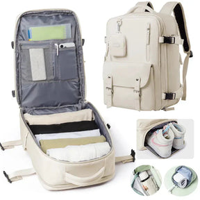 Mochila de Viagem Multicompartimentos