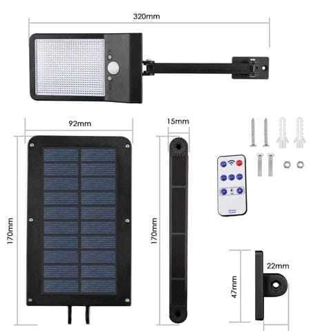 Refletor Solar com Sensor de Movimento ReaverLight
