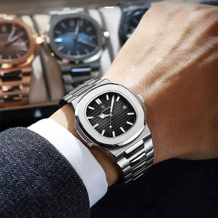 Relógio Masculino Fusion Luxury - [Compre 1 Leve 2]