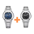 Relógio Masculino Fusion Luxury - [Compre 1 Leve 2]