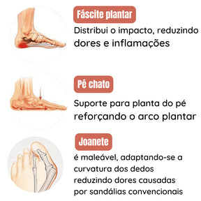 Sandália Feminina Confortável - Louise