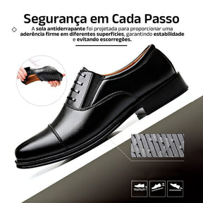 Sapato Social Gentleman’s de Couro Legítimo